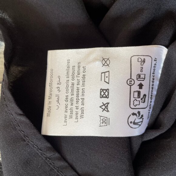 Sud Express Rikita black and white gorgeous tulip short dress XS - Picture 7 of 9